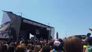 Warped Tour 2015: Attila - Middle Fingers Up