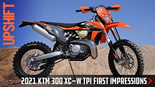 FIRST RIDE - 2021 KTM 300 XC-W TPI