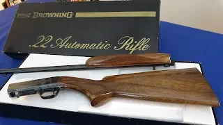 AS NEW Browning .22 S/A Rifle: Beautiful!