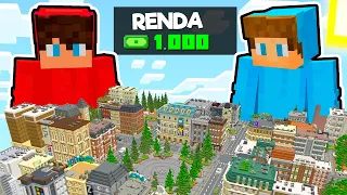 FIQUEI RICO CONSTRUINDO UMA CIDADE - PREFEITO MINECRAFT