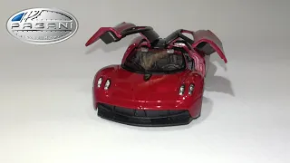 Unboxing  Pagani Huayra and complete reconstruction