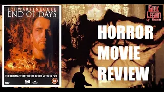 END OF DAYS ( 1999 Arnold Schwarzenegger ) New Years Eve Action Horror Movie Review