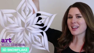 Fun and Simple 3D Snowflake