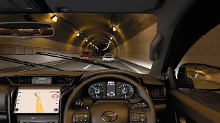 Toyota Fortuner AN160 - Euro Truck Simulator 2 | Rainy night drive