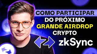 ZKSYNC, PASSO A PASSO PARA PARTICIPAR DE UM FUTURO AIRDROP DA REDE ZKSYNC FELIPPE PERCIGO