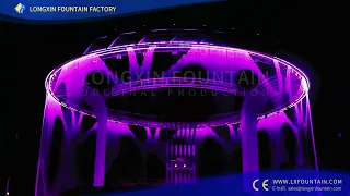 Digital Water Curtain--Longxin Music Fountain Factory Supply