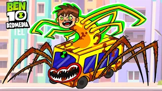 Gold Bus Eater in Cursed Thomas vs Captian Bus Eater in Cursed Thomas | D2D Ben 10