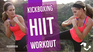 40 Minute Kickboxing HIIT Workout:  No Equipment At Home Cardio Kickboxing HIIT Workout