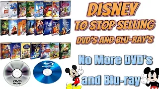 Disney to stop selling DVDs & Blu-Rays No More DVDs & Blu-Rays in Australia & New Zealand