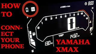 Yamaha XMAX 300: How to Connect to MyRide App | Step-by-Step Guide