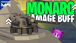 Monarc (155mm/52) Meriam Legendary Buff Damage & Reload time || Modern Warships