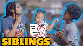 Sister BLACKMAILS Brother w/ his BAD GRADES 😈| I HATE My SIBLINGS Season Finale | | Kinigra Deon