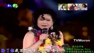 076e  我只在乎你 鄧麗君 1993年華視勁歌金曲 永遠的情人 現場演唱 Live 高清 歌詞 HD RLV