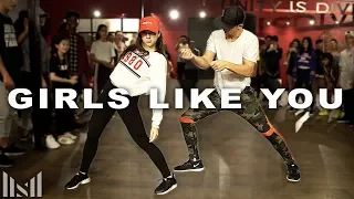 MAROON 5 - "Girls Like You" ft Cardi B Dance | Matt Steffanina & Kaycee Rice