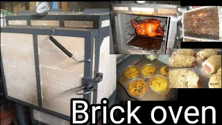 How to pre heat brick oven /ULING OVEN