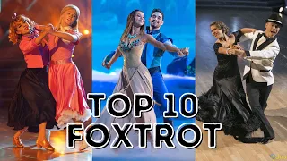 My Top Ten Foxtrot Dances on Dancing With The Stars