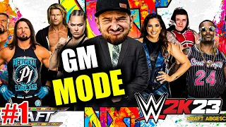 ICH BIN DER CHEF VON NXT 2.0 😱 SOVIELE NEUERUNGEN in dem MODUS 😍 WWE 2K23 GM MODE #1