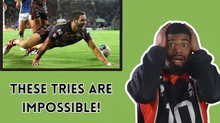 NFL FAN REACTS TO Top 15 Best Tries of The NRL