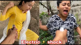 Electric shock prank 🔥 | Ginni pandey pranks