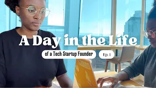 Day in the Life of a Tech Startup Founder (Ep.1) Vlog | Seattle, Working from Home Software Startup