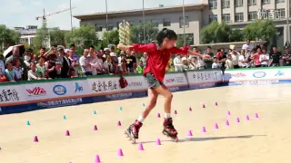 Nickakan 1st (junior women) - 2016 Zhonning (China) International Skating Open