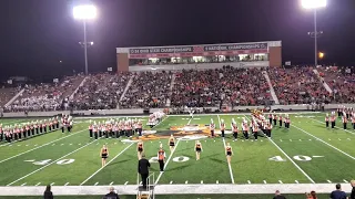 Massillon Tiger  Swing Band 2019 week 1 halftime Show