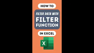 Excel Pro Trick: Filter Data Dynamically with Excel FILTER Function - How to Tutorial