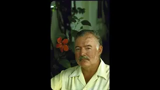 Ernest Hemingway - Nobel Prize Speech 1954 [Eng Sub]