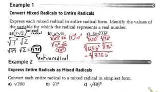 Math 20-1 Topic 5.1 notes Part 1