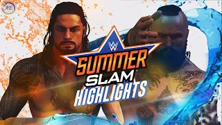 SummerSlam PPV Highlights P.(2/2) | WWE 2K Universe Mode #37.9