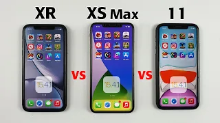 iPhone XR vs iPhone XS Max vs iPhone 11 SPEED TEST in 2022 | Which Should i Buy in 2022?