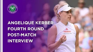 Angelique Kerber Fourth Round Post-Match Interview | Wimbledon 2021