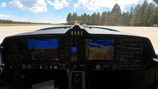 Diamond DA62  Turbulence during flight from Flagstaff to Van Nuys