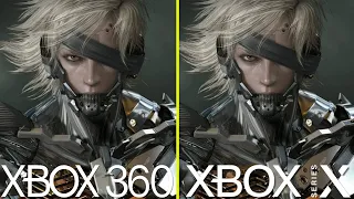 Metal Gear Rising: Revengeance Xbox 360 vs Xbox Series X Framerate Test