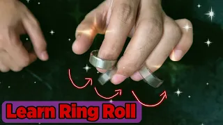 How To Roll a Ring Across Your Fingers || Ring Trick Tutorial [HD]