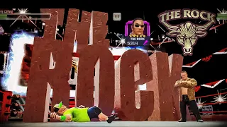 WWE MAYHEM 5 Star Superstar The Rock Over Power Gameplay