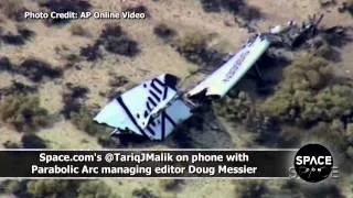 SpaceShipTwo Crash - First Hand Account From Mojave | Video