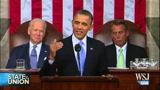 State of the Union's Standing Ovation for U.S. Soldier