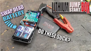 Lithium Jump Pack Battery replacement HOW THEY WORK