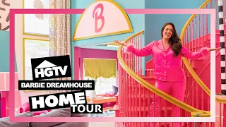 Ashley Graham Tours the Real Life Barbie Dreamhouse | HGTV