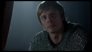 Merthur sad scene /Merlin bbc