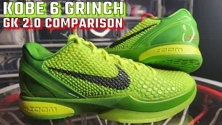 BEST GRINCHES!! Godkiller Batch 2.0 Kobe 6 Grinch Reps + Retail and GK 1.0 Comparison