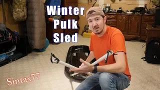 DIY Pulk Sled - Winter Camping Gear