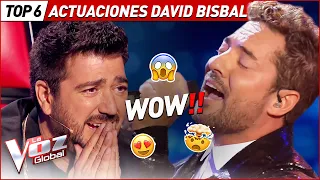 Unexpected David Bisbal's performances on The Voice