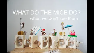 what do the mice do? wooden automata toys