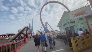 2021 Spring Break at Pleasure Pier in Galveston Texas #springbreak #2021