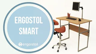 Регулируемый стол Ergostol Smart. Инструкция по регулировке высоты