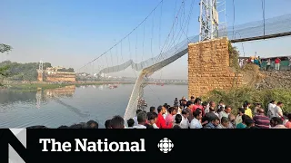 India police arrest 9 after deadly bridge collapse