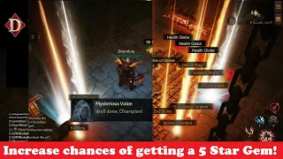 Increase your chances of getting 5-star Legendary Gems (Part 1) | Diablo Immortal