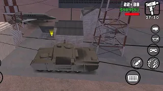 How to get rhino tank in gta san andrias.Without any cheat.Android gameplay.
